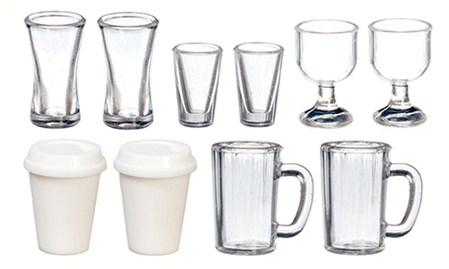 Glassware, Set of 10